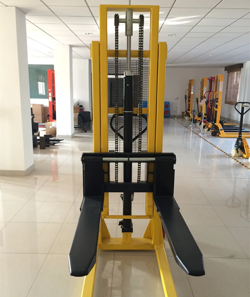 1.5tons 2tons 1.6meters height manual hand powered forklift for sale