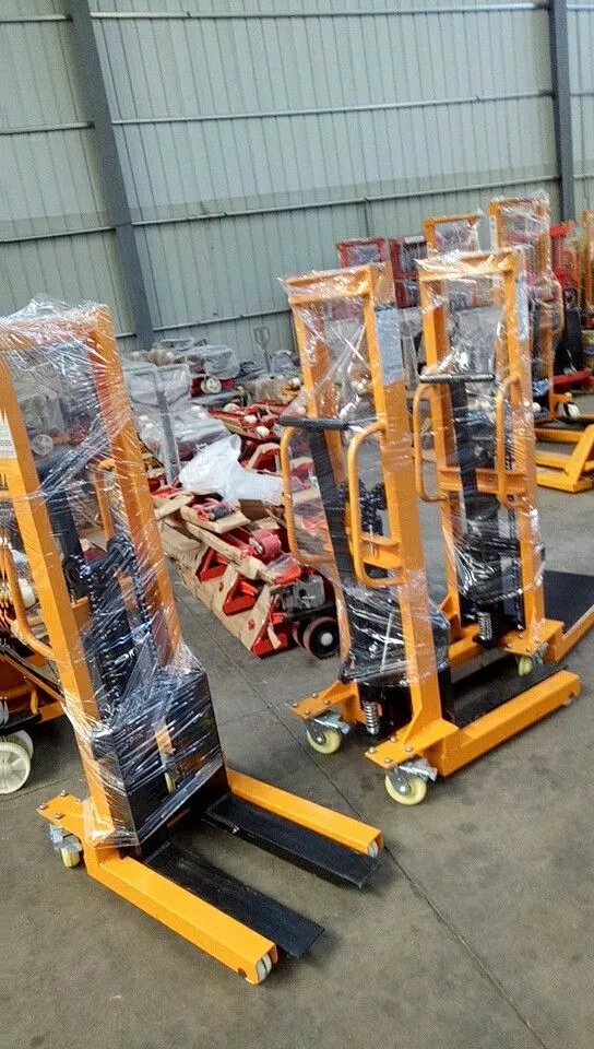 1.5tons 2tons 1.6meters height manual hand powered forklift for sale