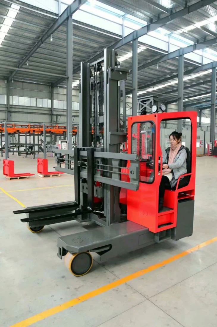 4 Ton Multi-Directional Electric Truck Forklift TFC40 factory